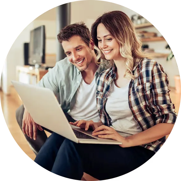 Happy Vancouver WA rental property owners reviewing their owner portal